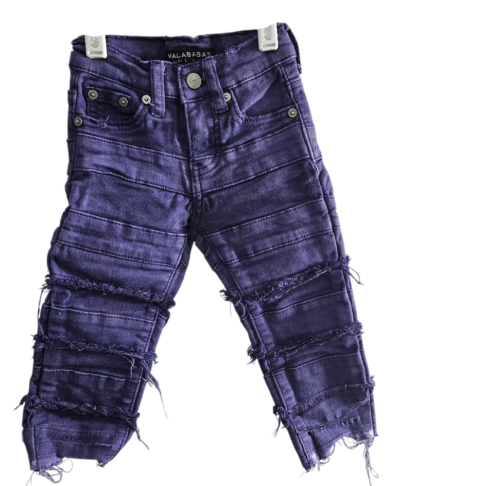 Valabasas Play  Designed In The USA RN137931 Stretch Stacked Jeans Kids